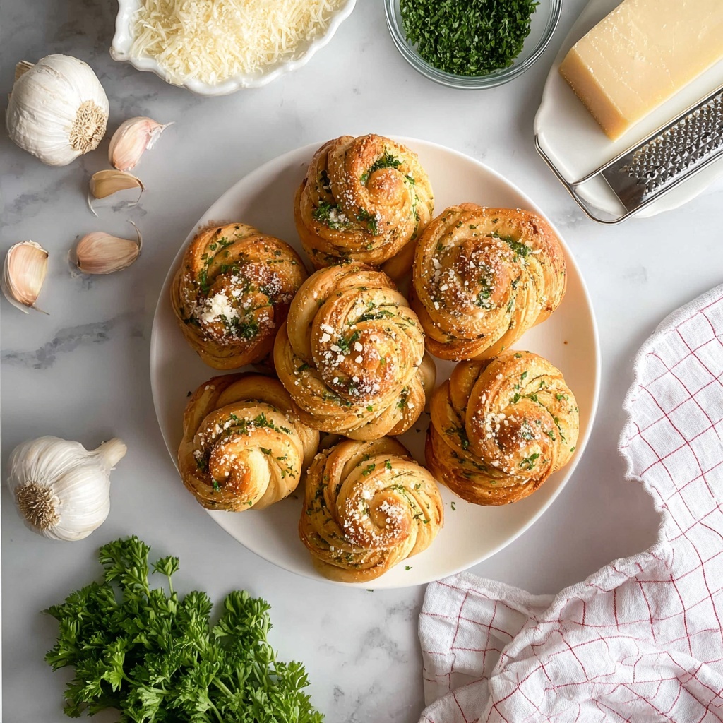 Garlic Parmesan Herb Cruffins Recipe - Recipe Image