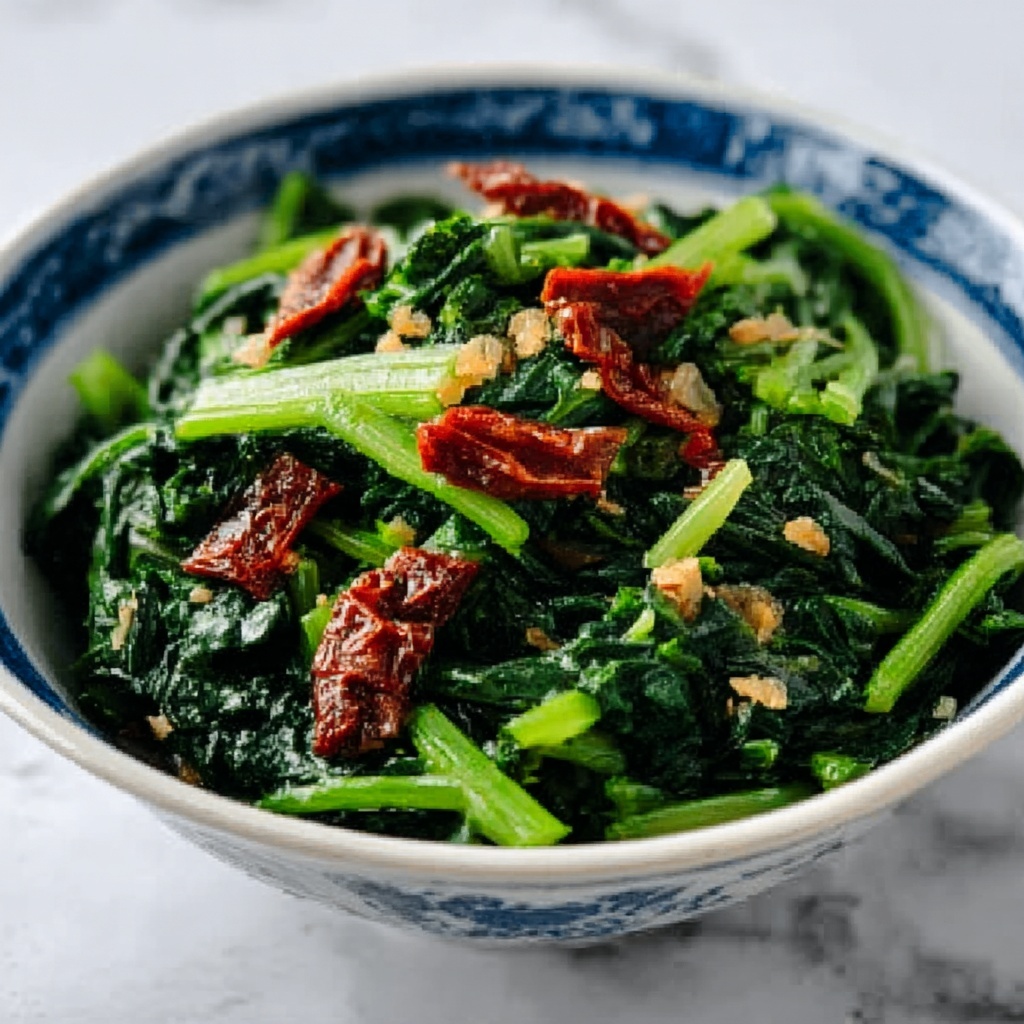 Fried Dace with Stir-Fried Greens Recipe - Recipe Image