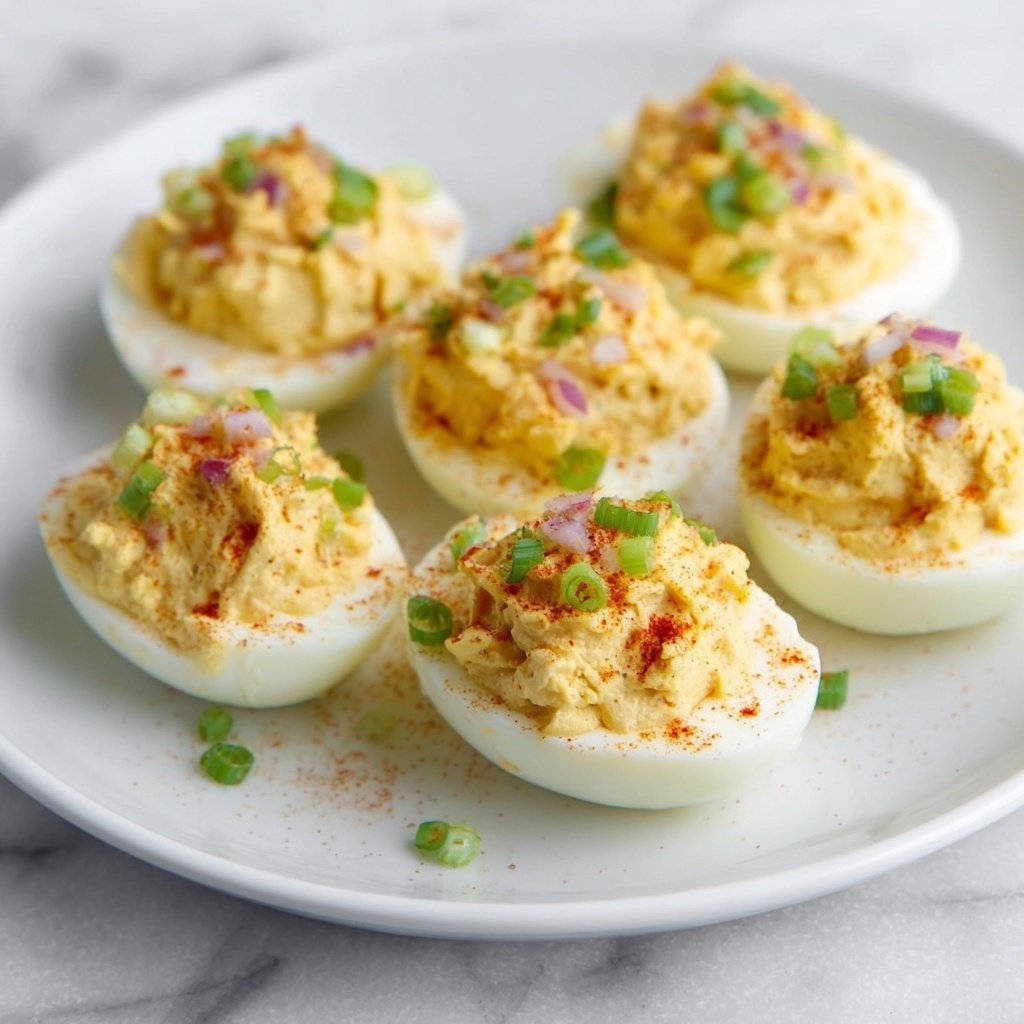 Tuna-Stuffed Deviled Eggs Recipe - Recipe Image
