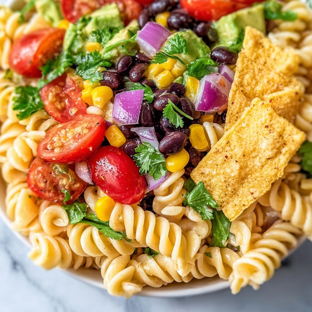 Ranch Taco Pasta Salad Recipe - Recipe Image