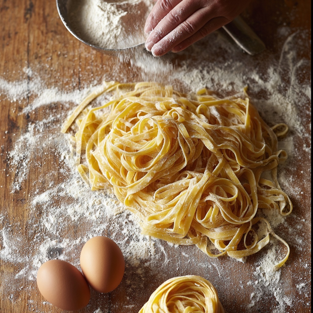 Homemade Pasta Recipe - Recipe Image