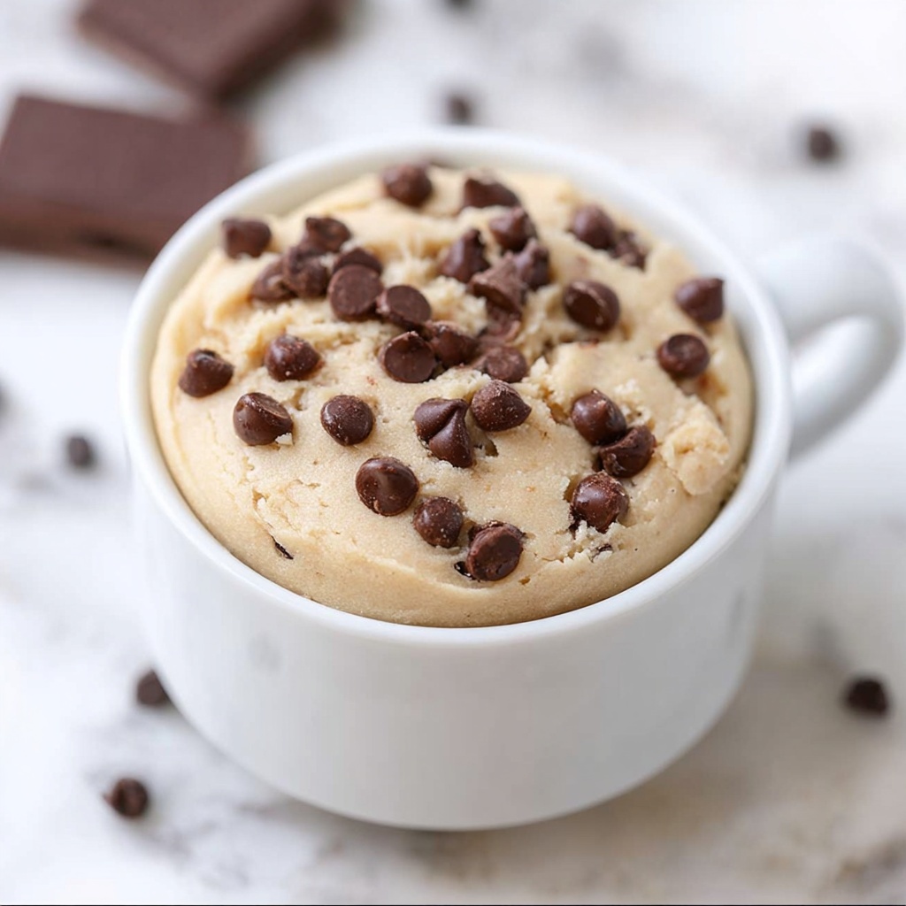 Chocolate Chip Mug Cake Recipe - Recipe Image