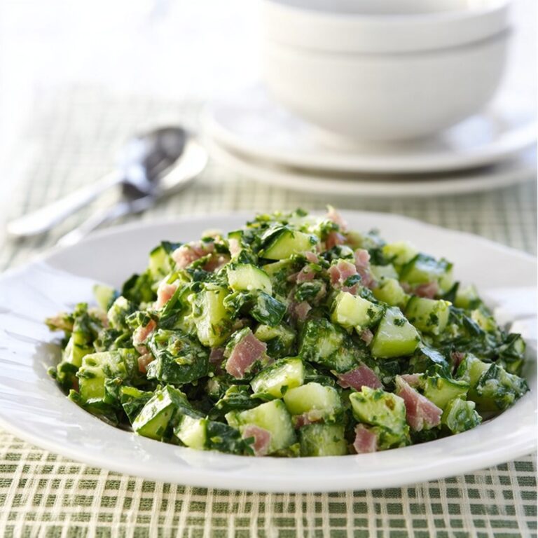 Tuna Cucumber Avocado Salad Recipe