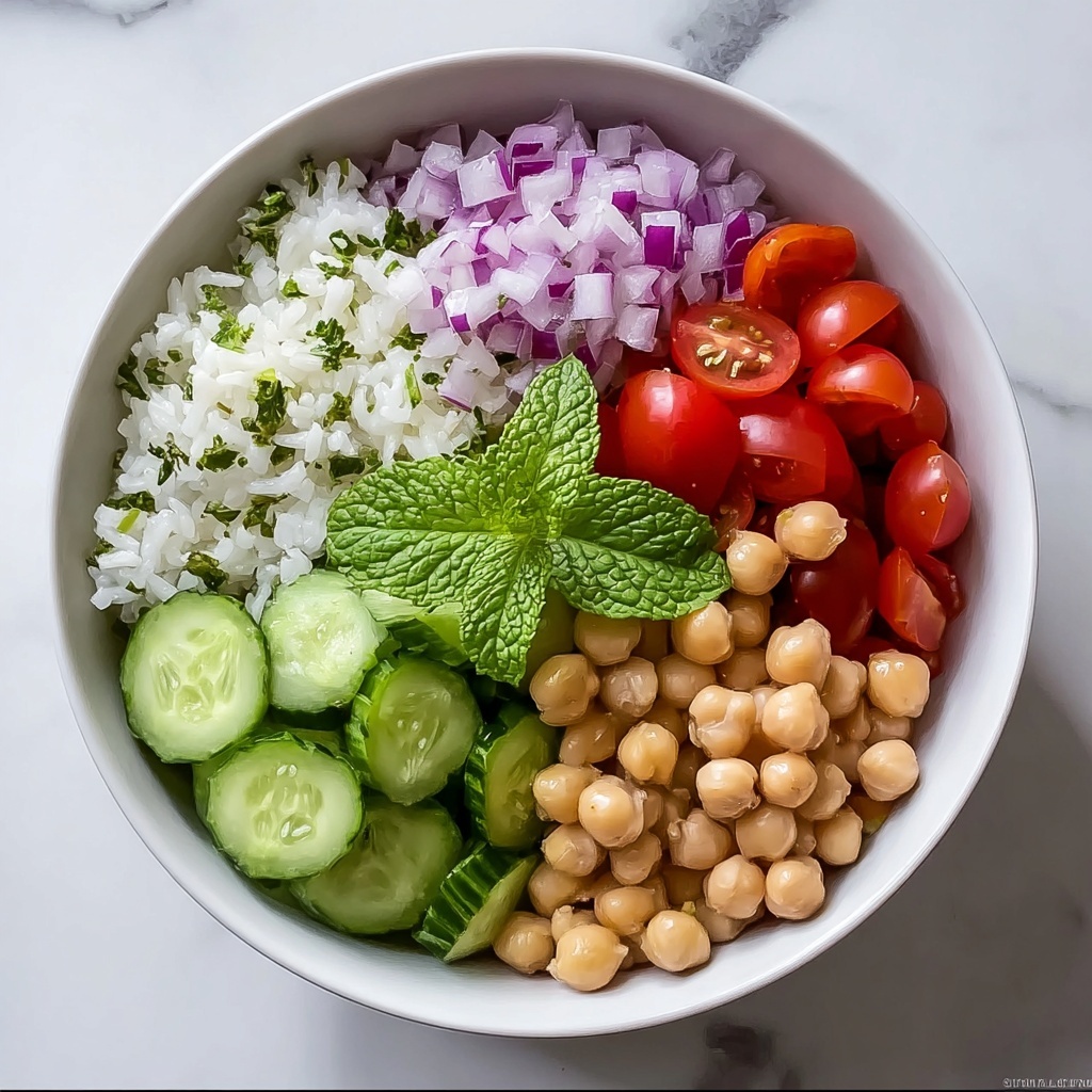 Mediterranean Chickpea Bowls with Tahini Sauce Recipe - Recipe Image