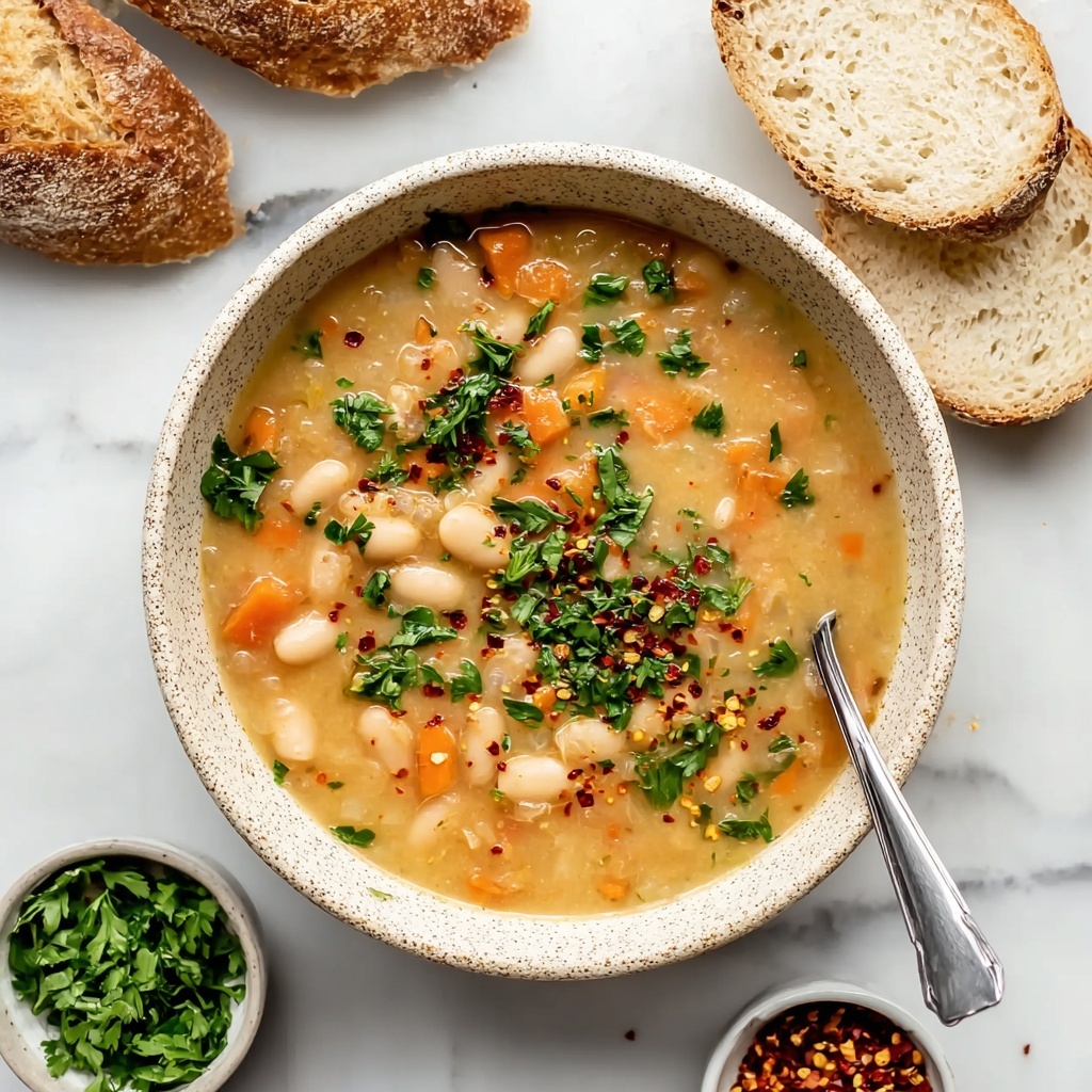 Tuscan White Bean Soup Recipe - Recipe Image