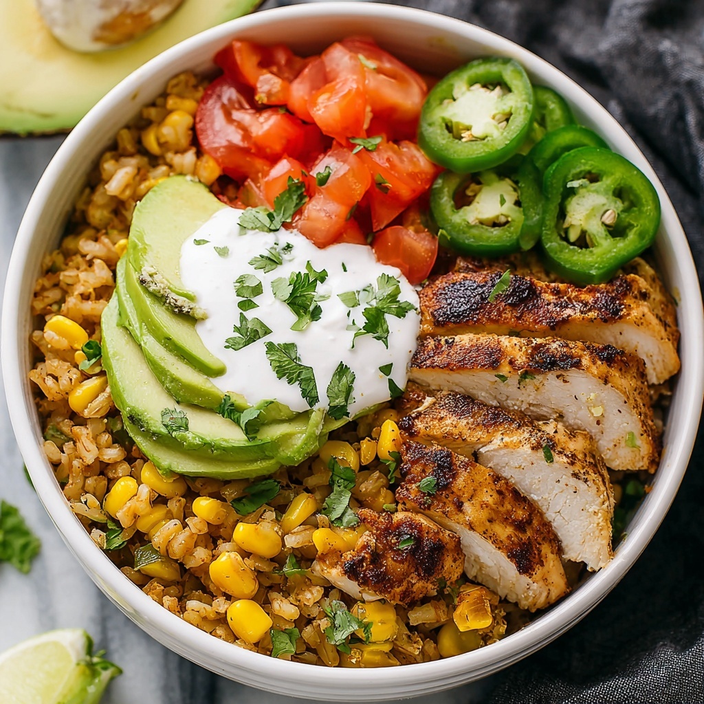Chicken Fajita Bowls Recipe - Recipe Image