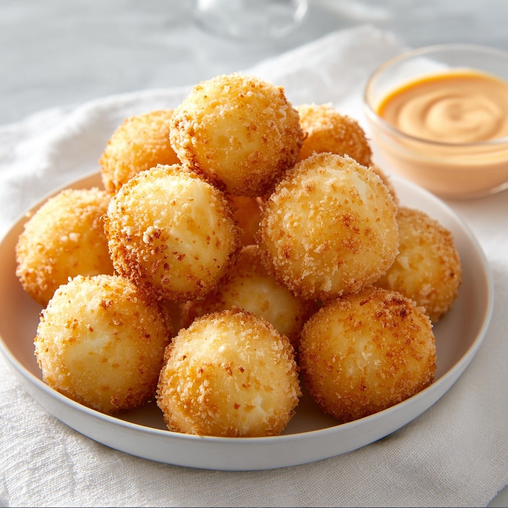 Fried Cheese Balls Recipe - Recipe Image