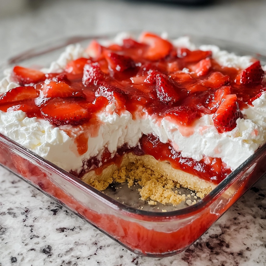 Strawberry Cheesecake Dump Cake Recipe - Recipe Image