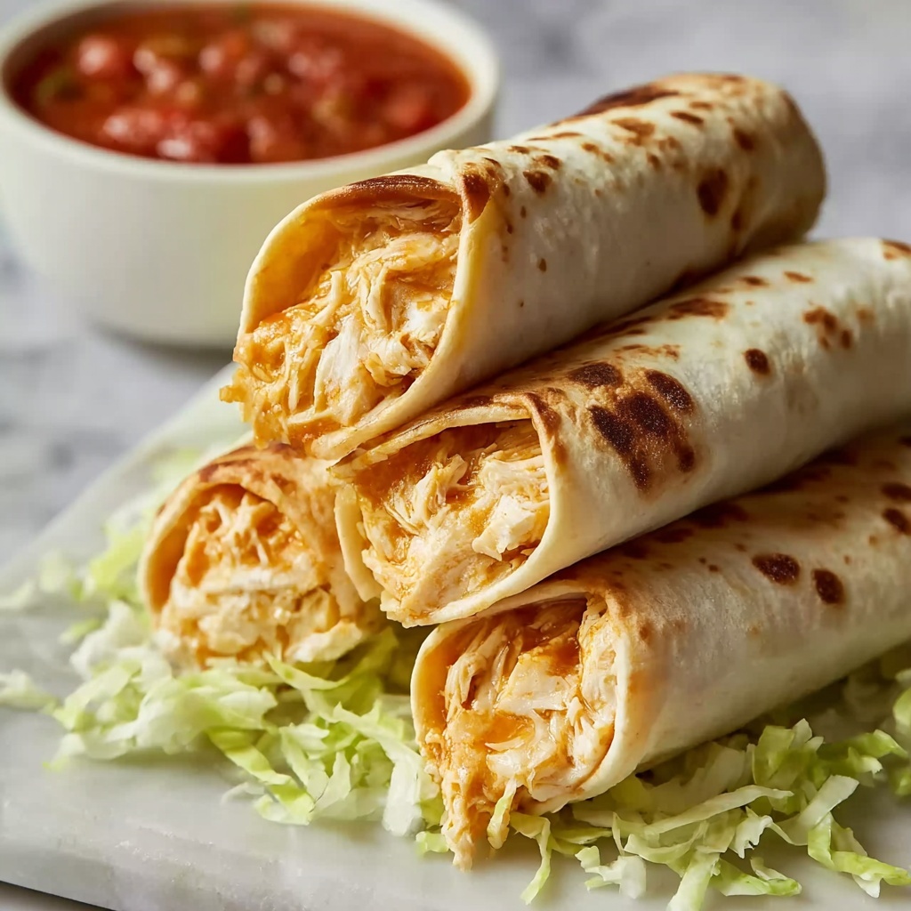Easy Gluten-Free Chicken Taquitos Recipe - Recipe Image
