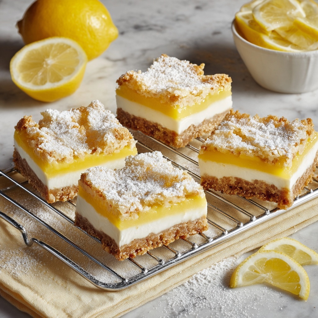 Easy Lemon Squares Recipe - Recipe Image