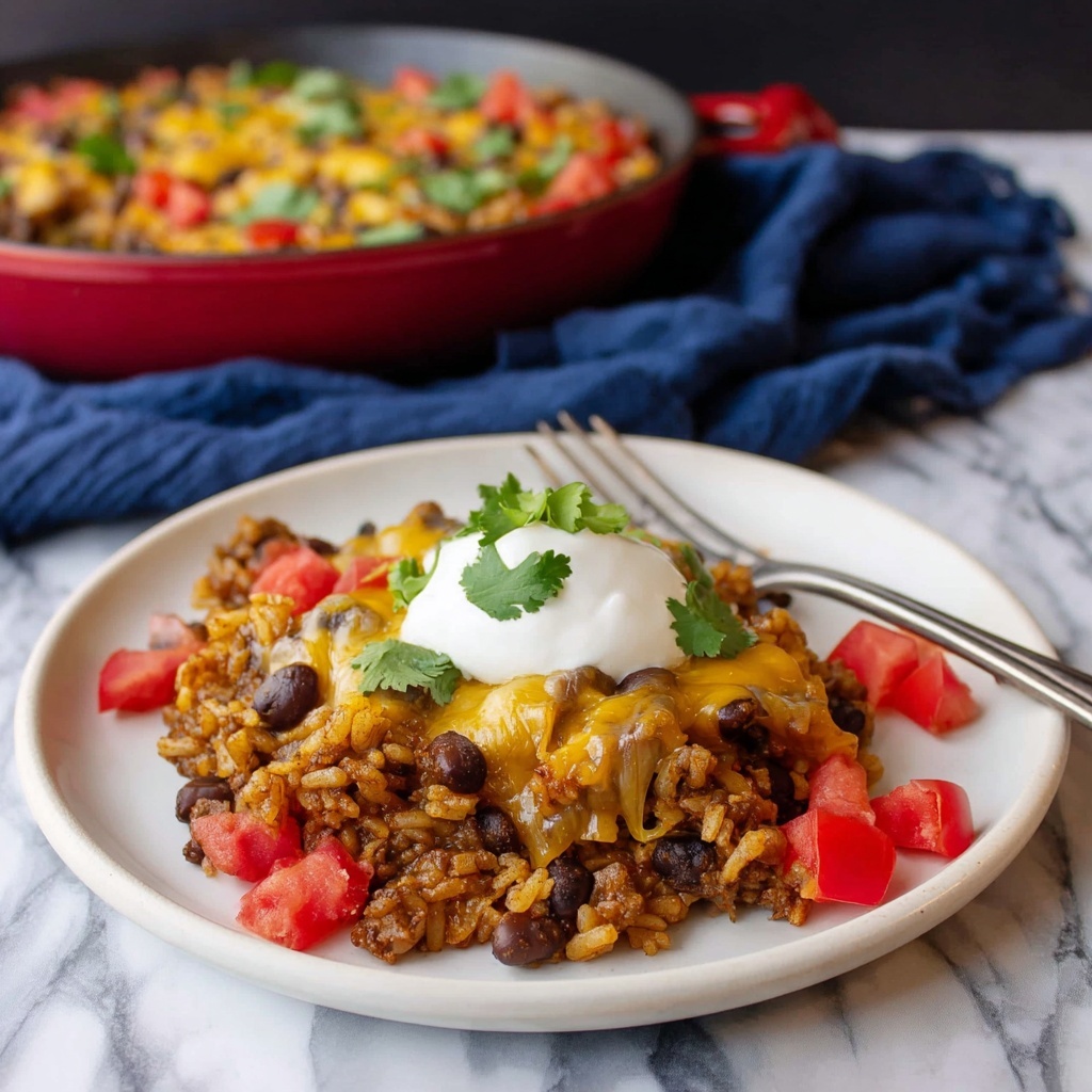 One-Pan Taco Rice Recipe - Recipe Image