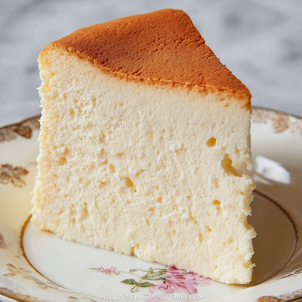 Tall and Creamy New York Cheesecake Recipe - Recipe Image