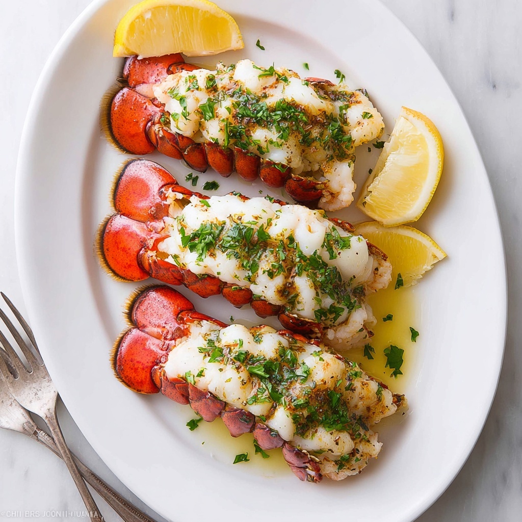 Garlic Butter Baked Lobster Tails Recipe - Recipe Image