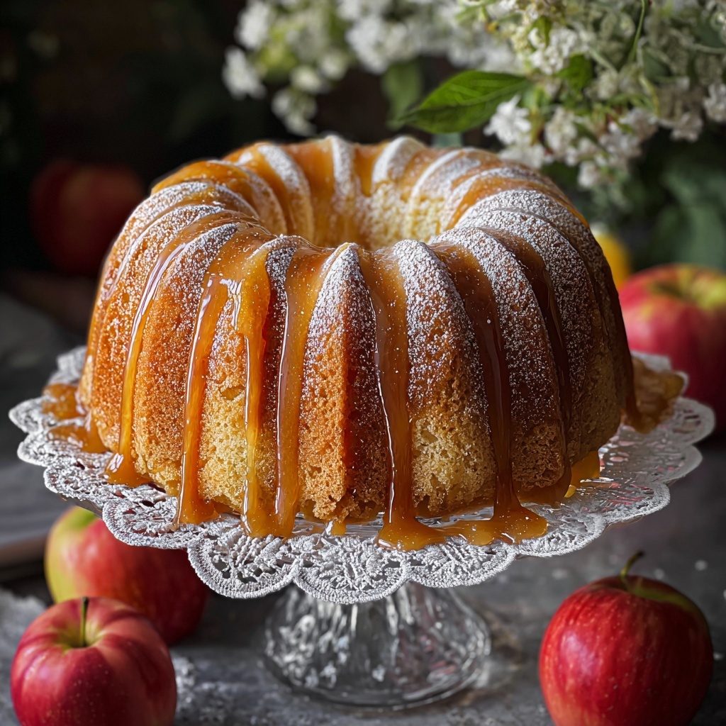 Apple Bundt Cake Recipe - Recipe Image