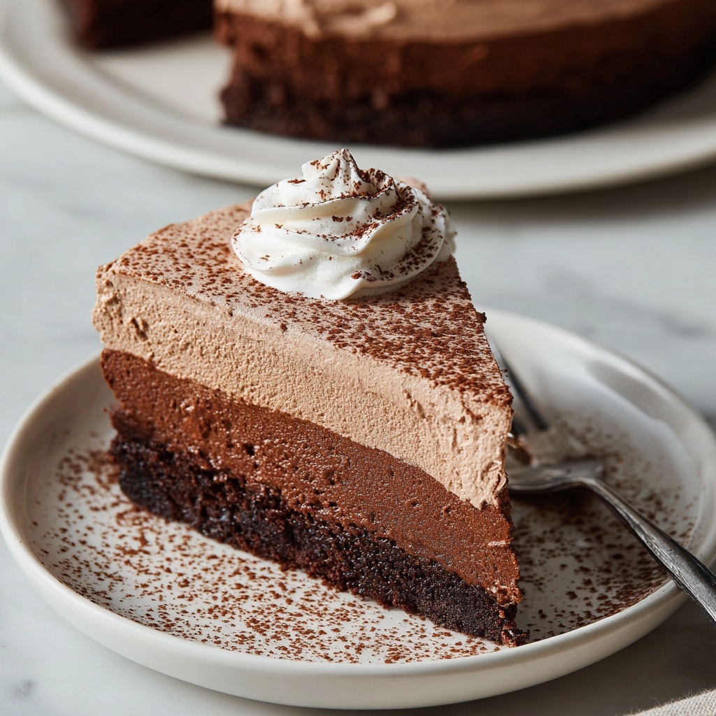 Chocolate Mousse Cake Recipe - Recipe Image