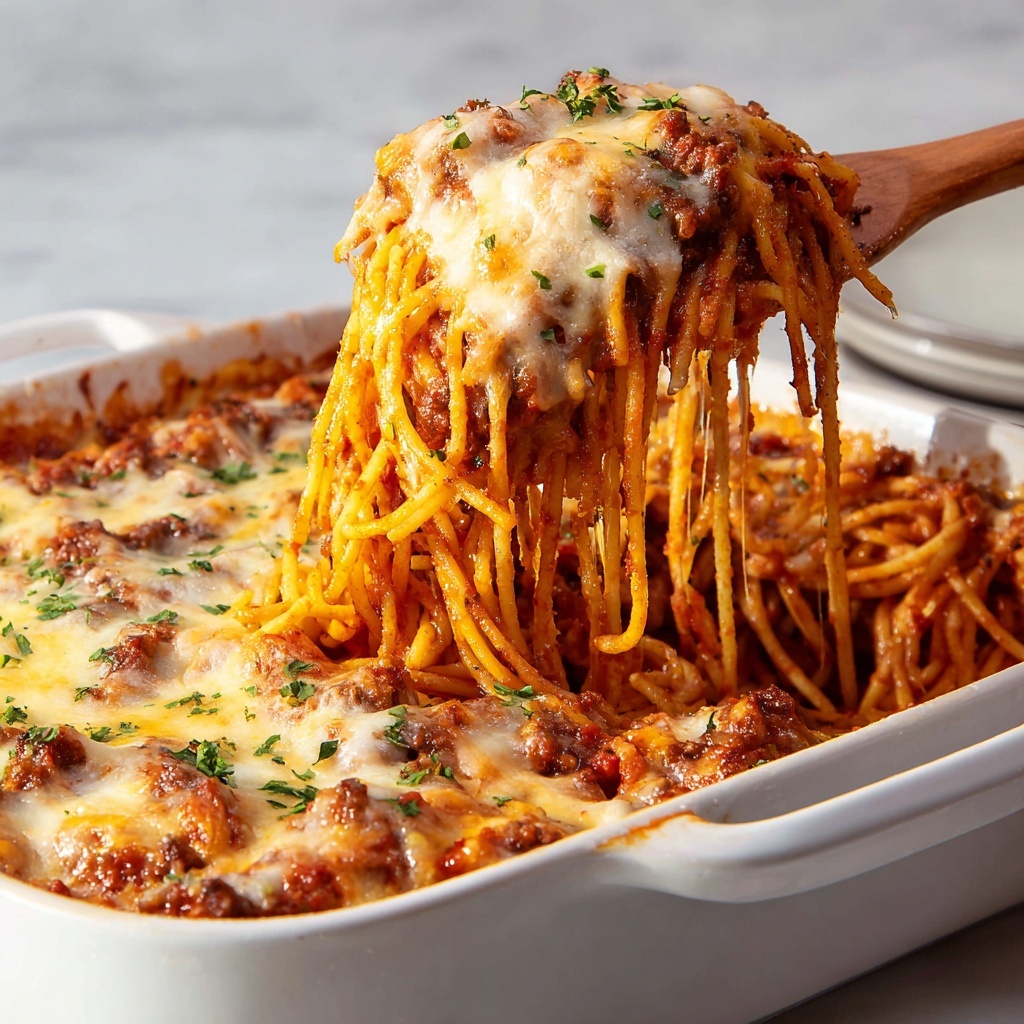 Baked Spaghetti Recipe - Recipe Image