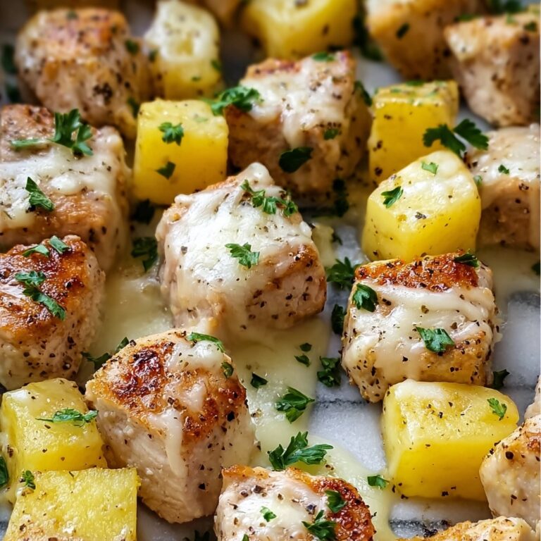 Garlic Parmesan Chicken and Potatoes Recipe