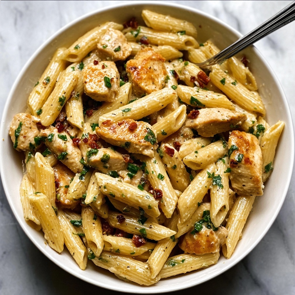 Creamy Ricotta Chicken Pasta Recipe - Recipe Image
