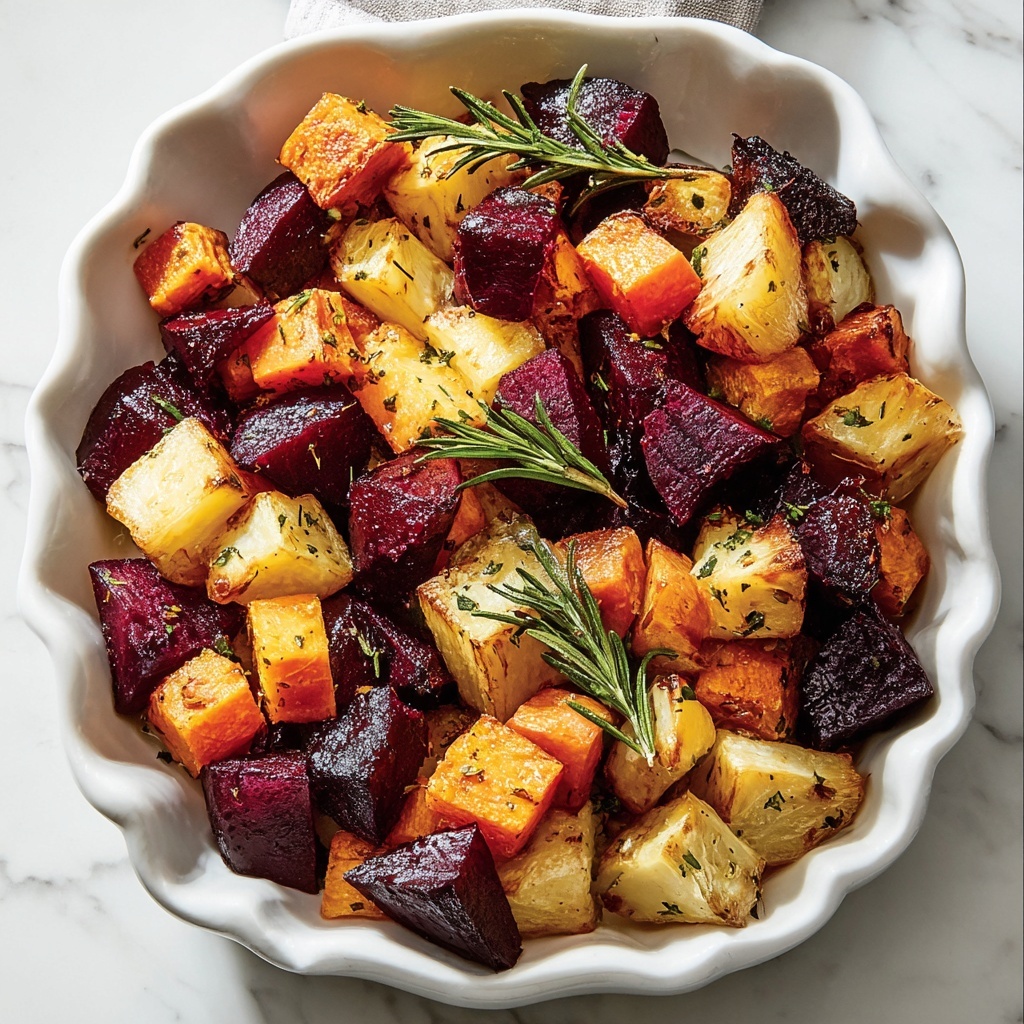 Roasted Root Vegetables with Rosemary Recipe - Recipe Image