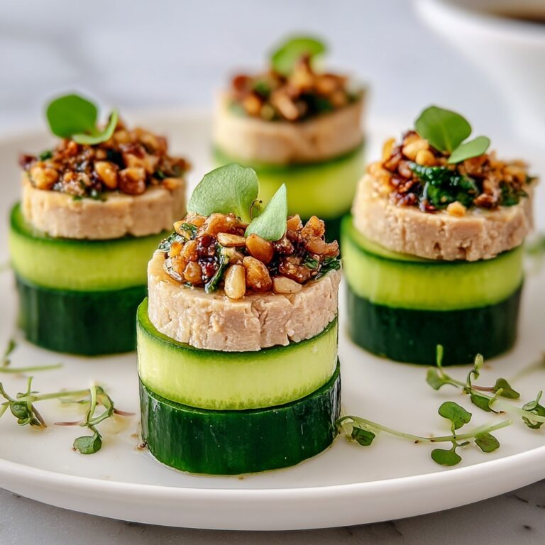 Tuna Cucumber Bites Recipe