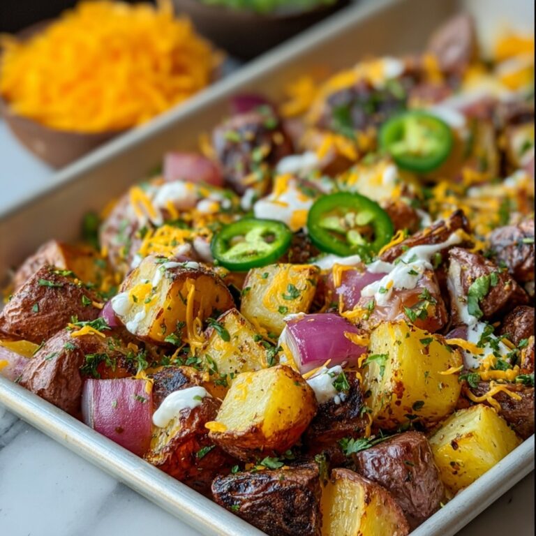 Jalapeno Popper Roasted Potato Salad Recipe