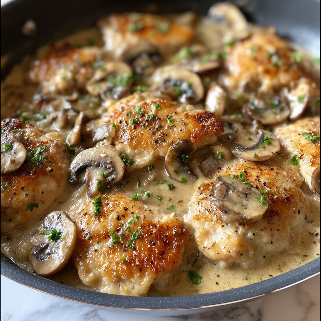 Creamy Chicken Stroganoff Recipe - Recipe Image