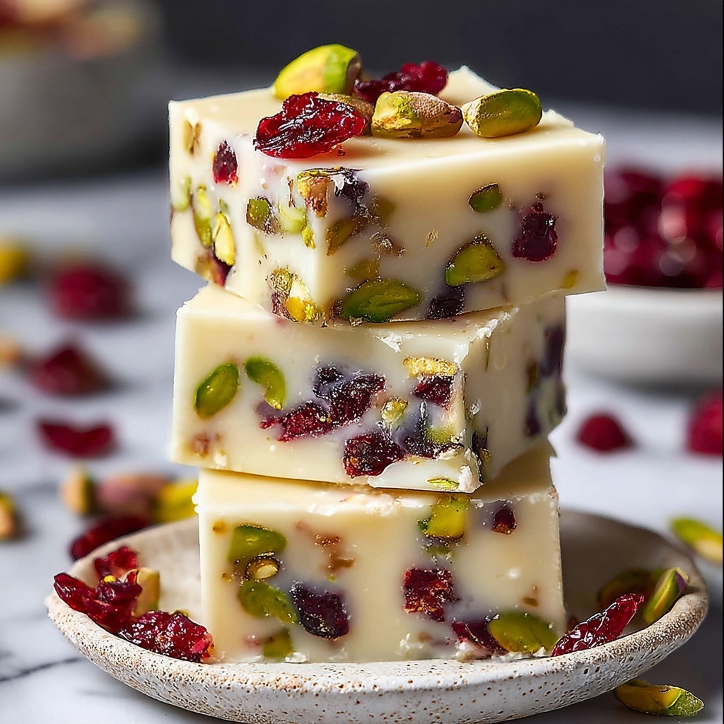 Cranberry Pistachio Shortbread: A Festive Holiday Recipe - Recipe Image