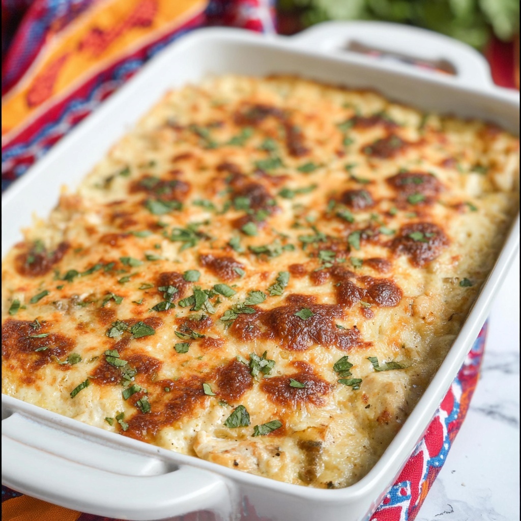 Green Chile Chicken Dip Recipe - Recipe Image