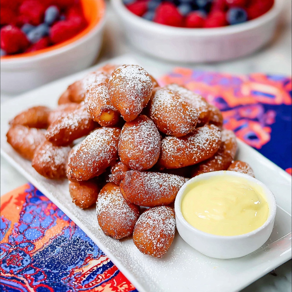 Mini Corn Dogs - Funnel Cake Dogs Recipe - Recipe Image