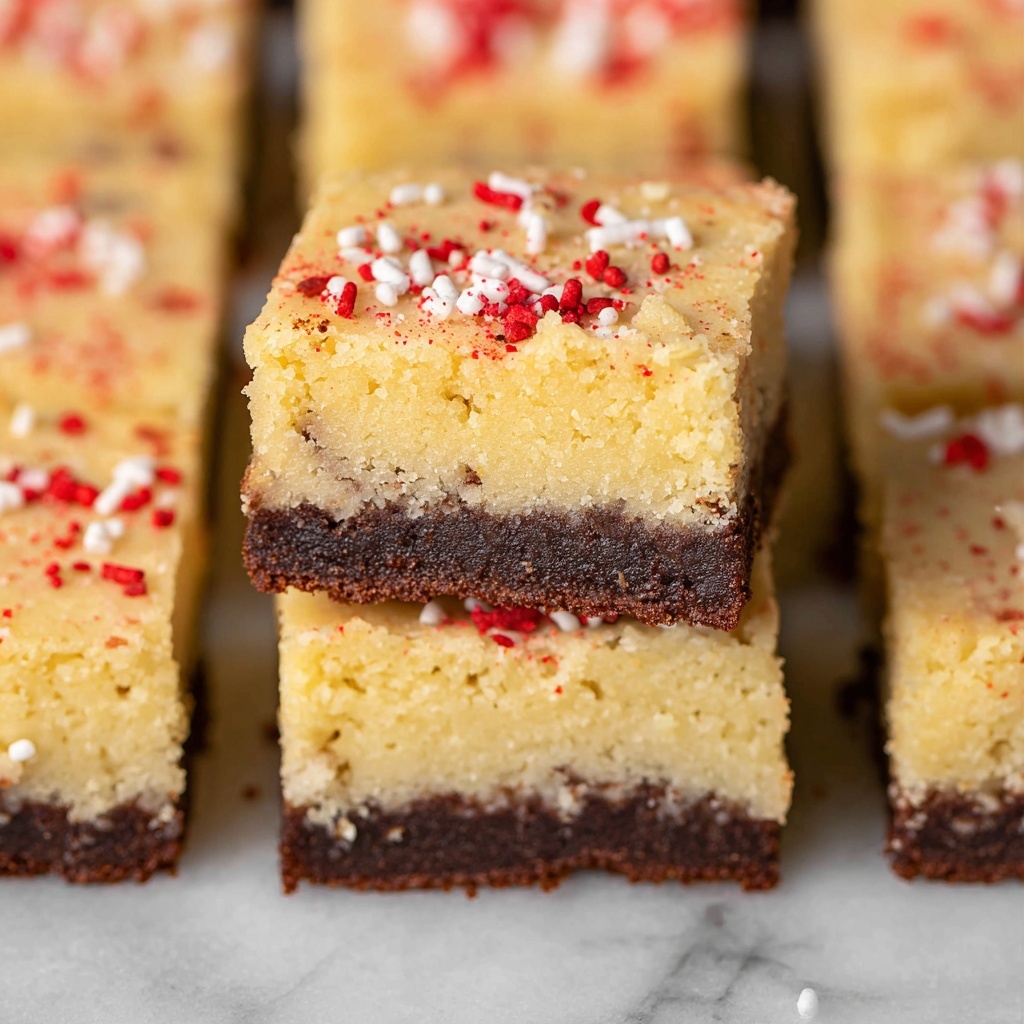 Peppermint Sugar Cookie Bars Recipe - Recipe Image