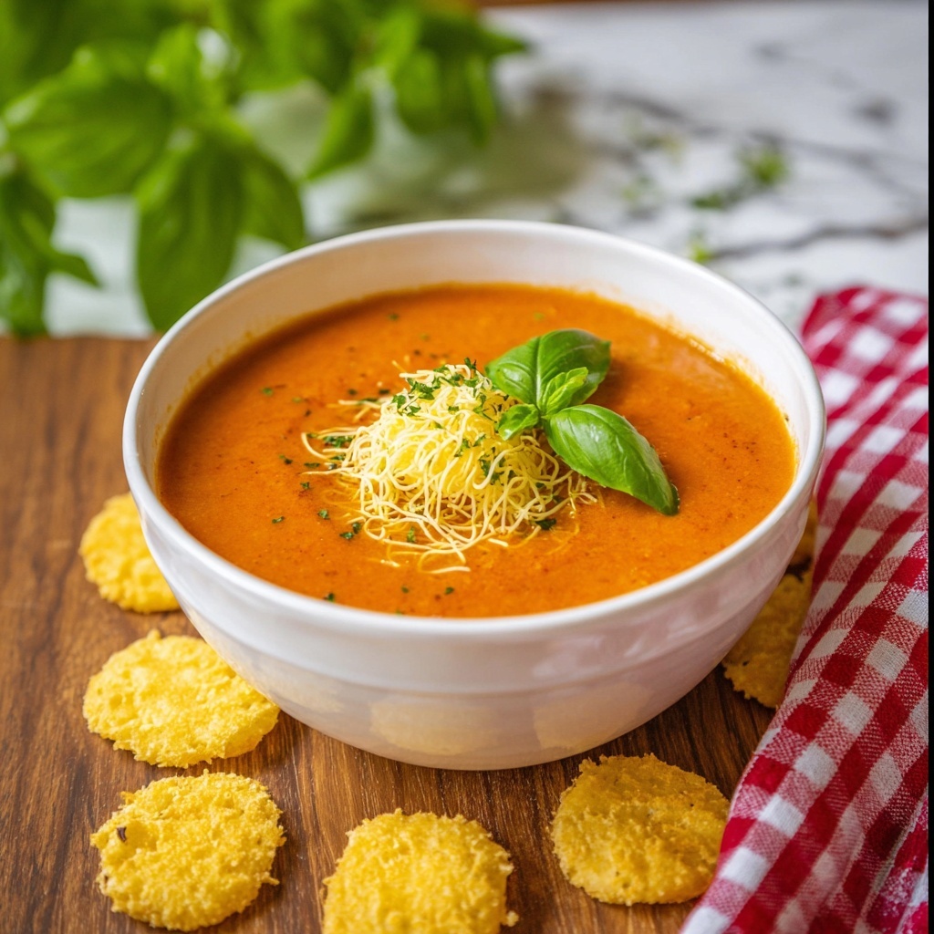 Creamy Tomato Soup Recipe - Recipe Image