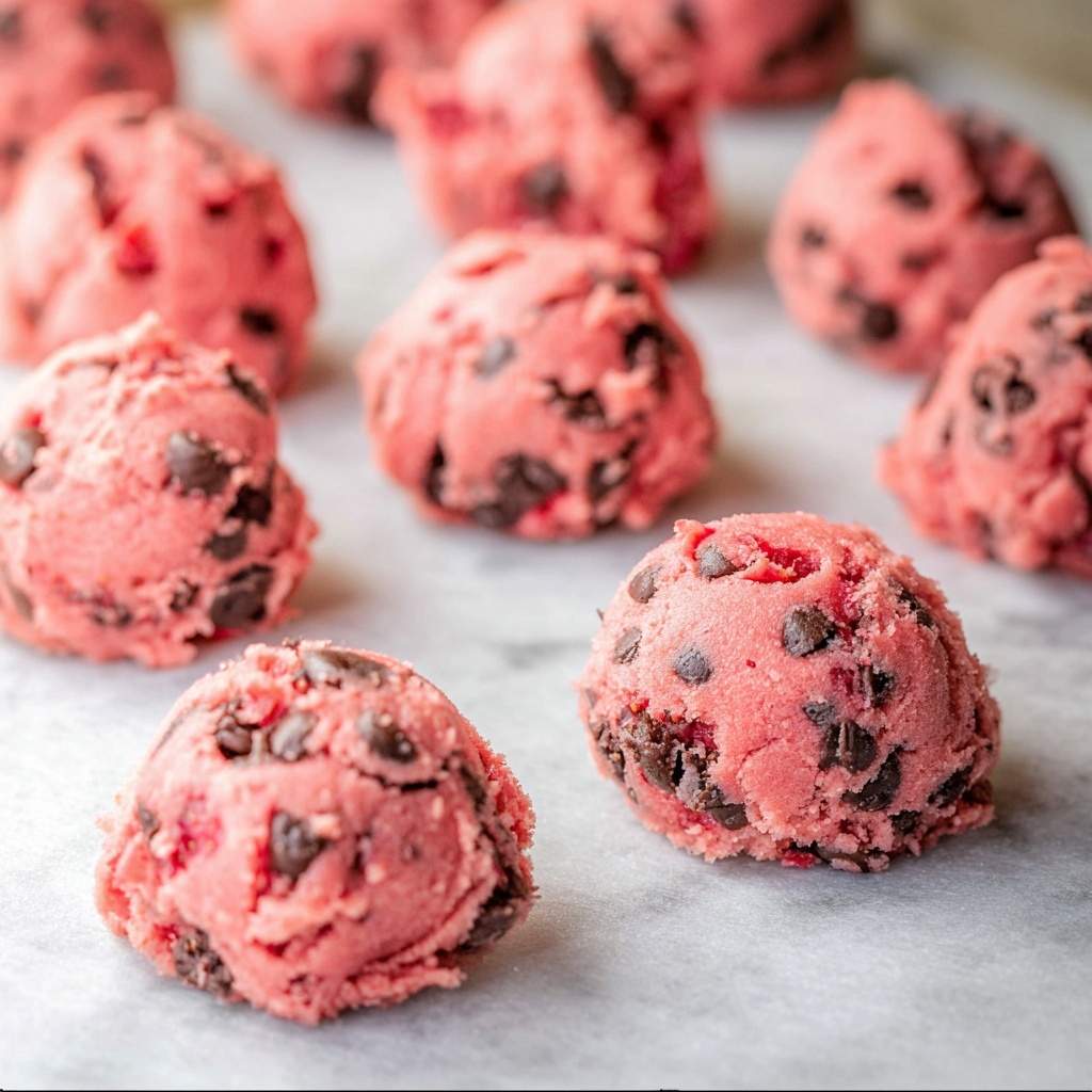 Strawberry Chocolate Chip Cookies Recipe - Recipe Image