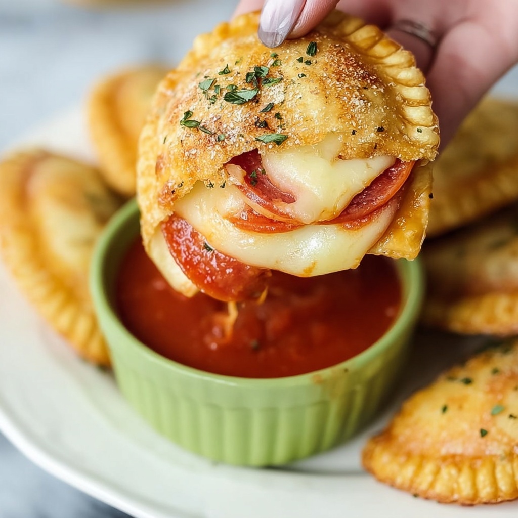 Hasselback Pizza Biscuits Recipe - Recipe Image