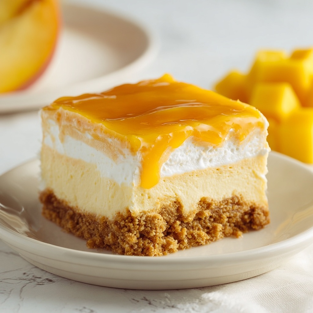 Mango Tiramisu (Eggless and Dairy-Free) Recipe - Recipe Image