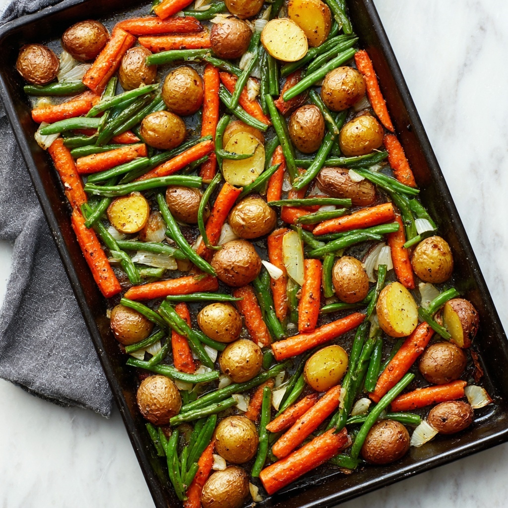 Garlic Herb Roasted Veggies Recipe - Recipe Image
