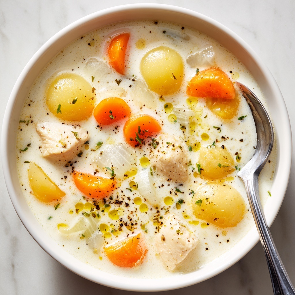 Creamy Chicken and Rice Soup Recipe - Recipe Image