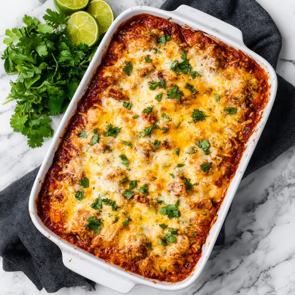 Chicken Enchilada Casserole Recipe - Recipe Image