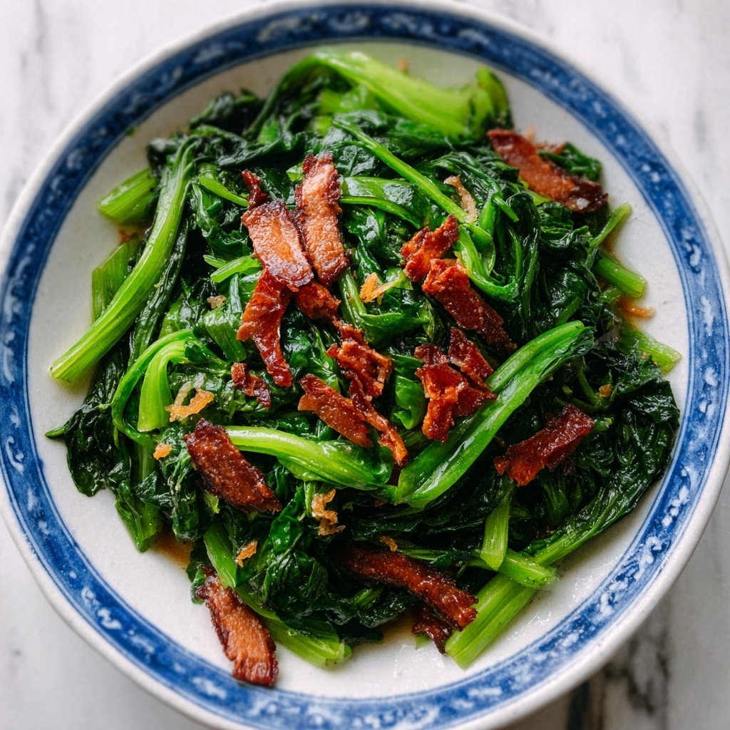 Fried Dace with Stir-Fried Greens Recipe - Recipe Image