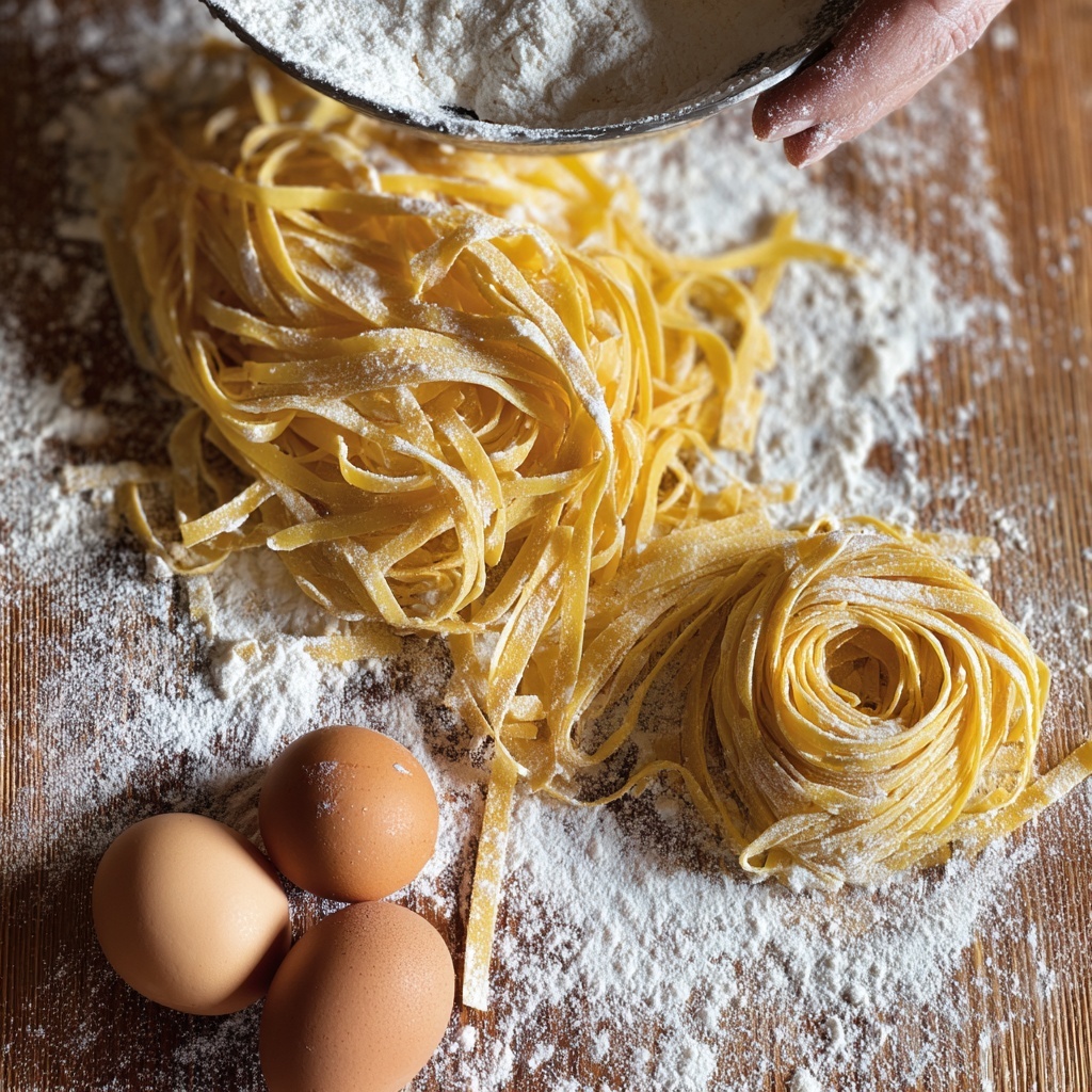 Homemade Pasta Recipe - Recipe Image