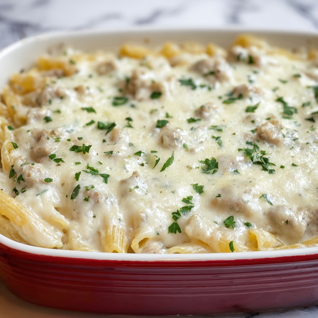Easy Chicken Tetrazzini Recipe - Recipe Image