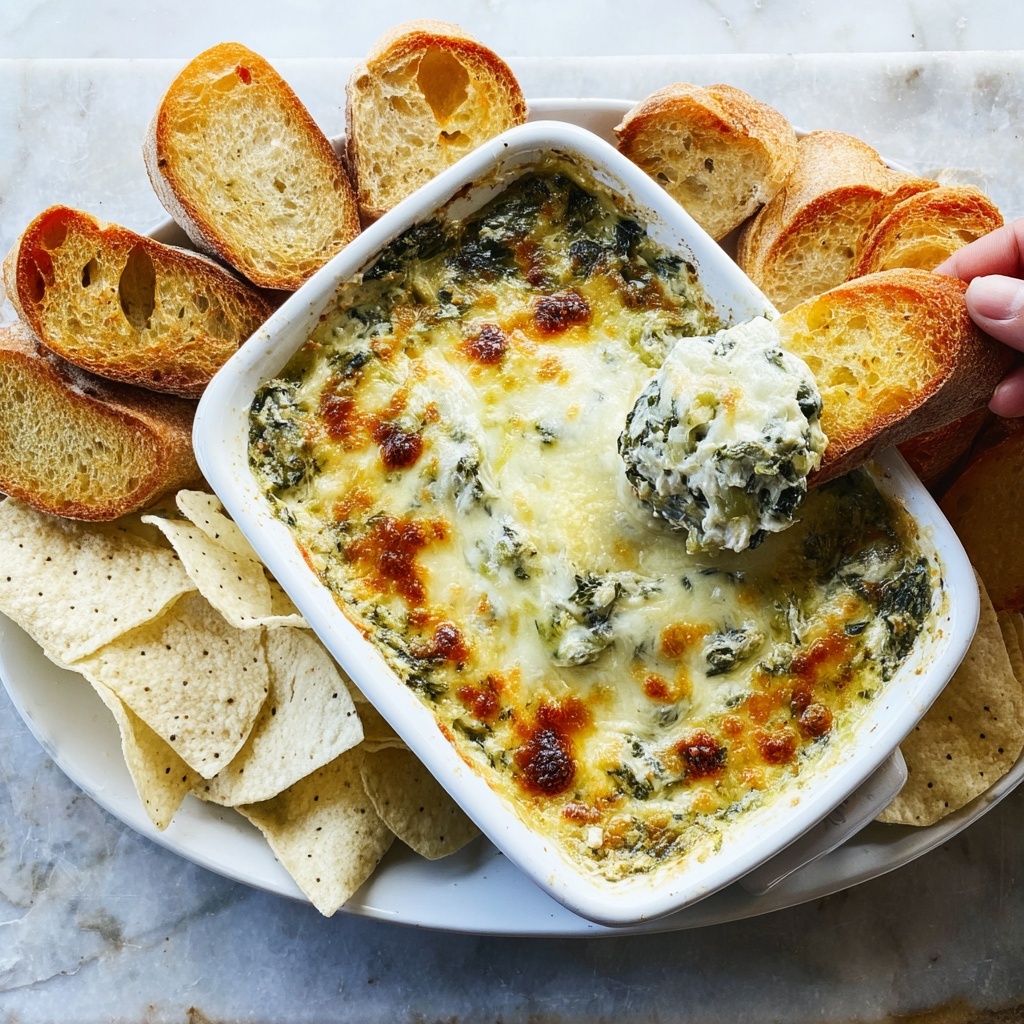 Hot Spinach Artichoke Dip Recipe - Recipe Image