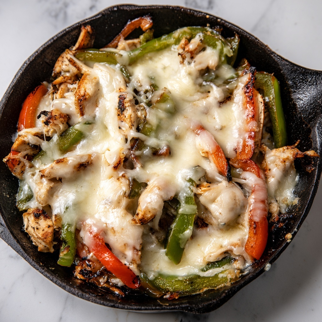 Chicken Cheesesteak Skillet Recipe - Recipe Image