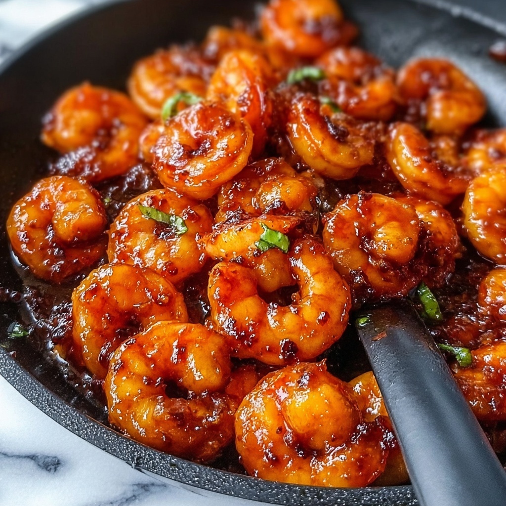 Sweet and Spicy Gochujang Shrimp Recipe - Recipe Image
