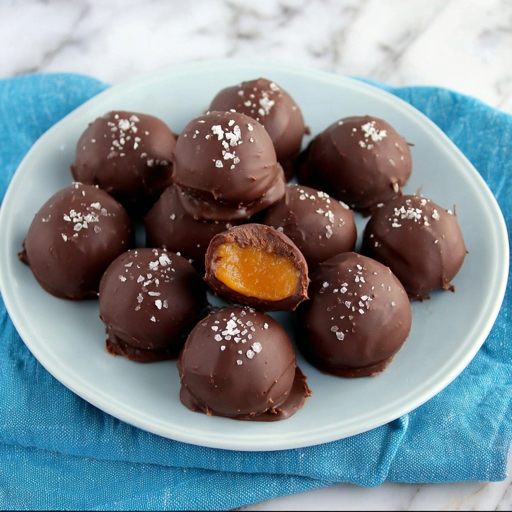 Salted Caramel Truffles Recipe - Recipe Image