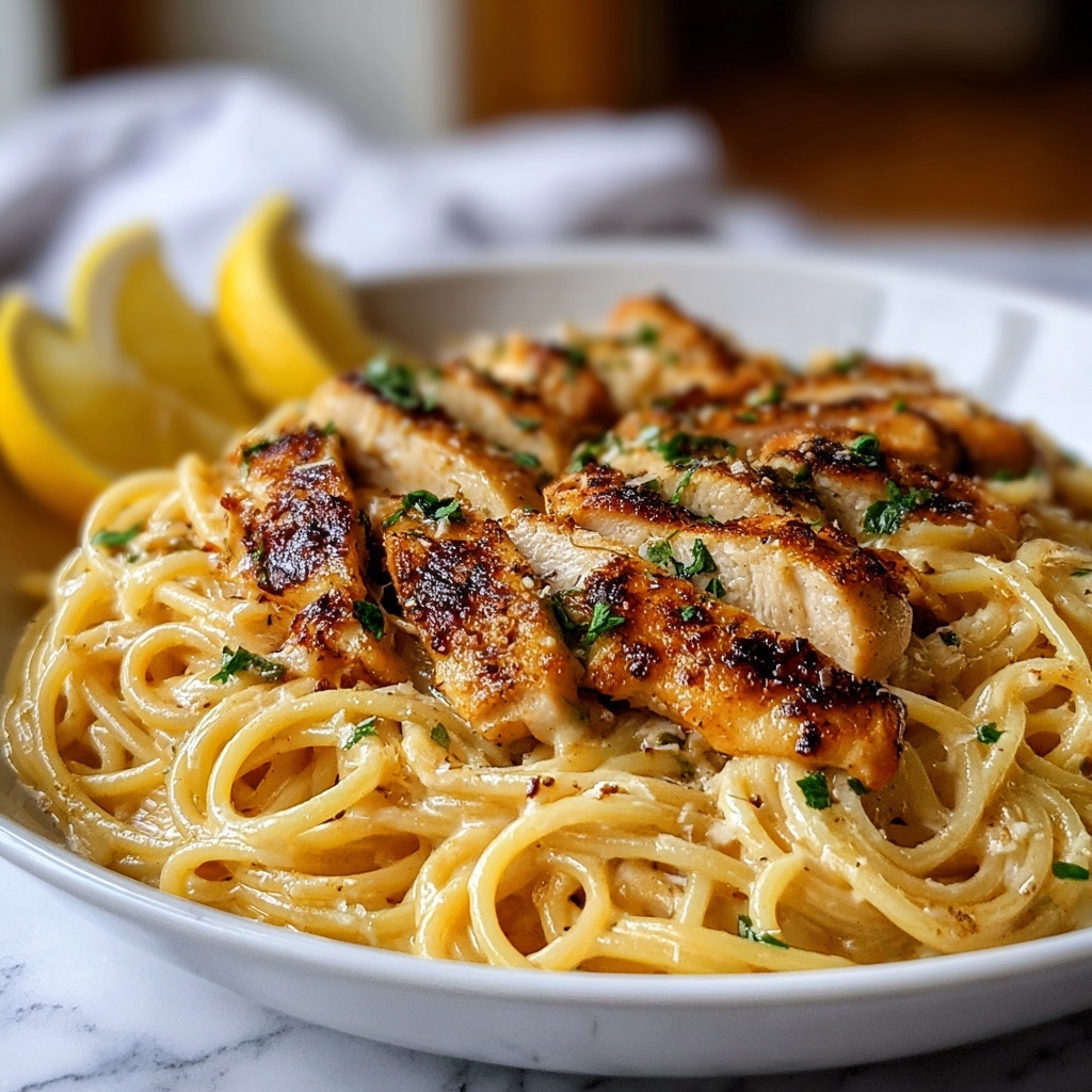 Cowboy Butter Chicken Linguine Recipe - Recipe Image