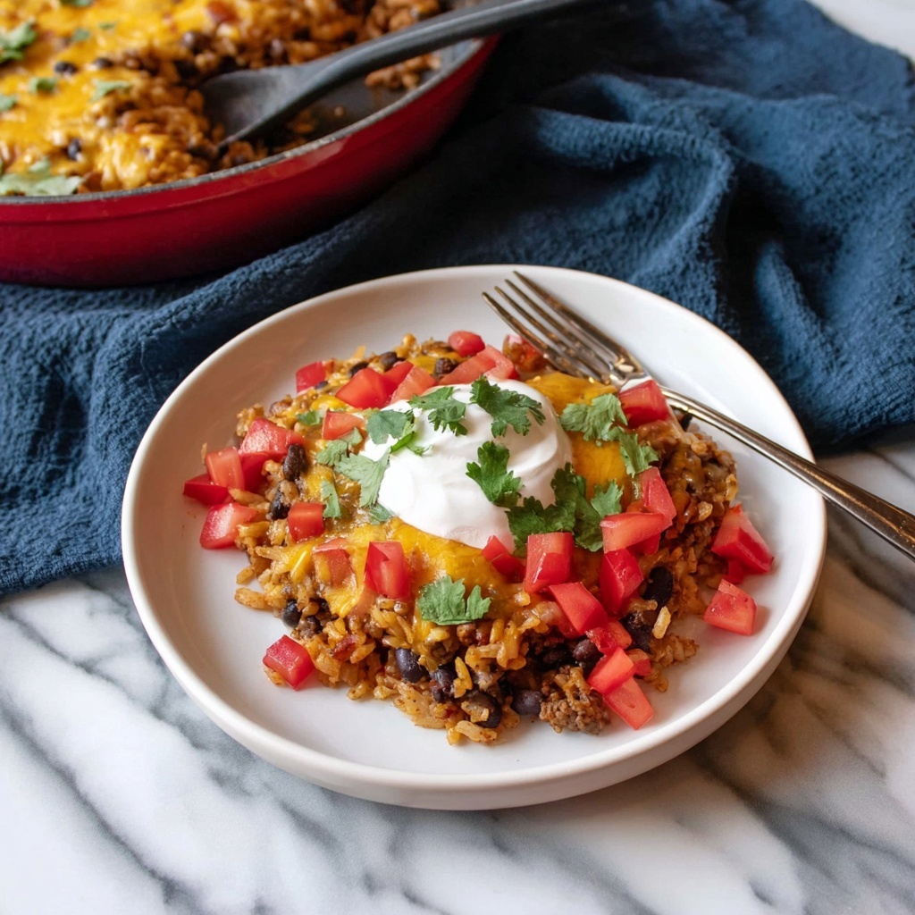 One-Pan Taco Rice Recipe - Recipe Image
