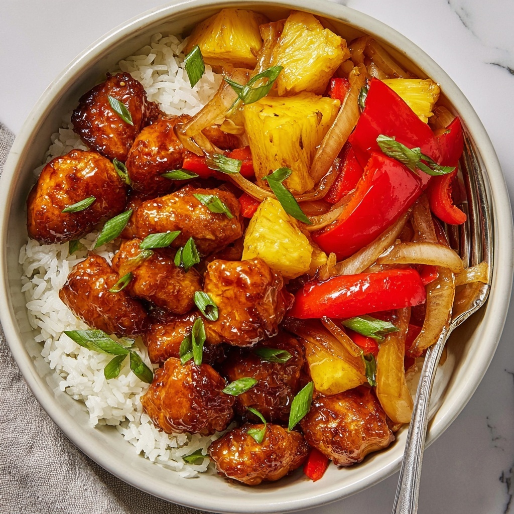 Sweet and Sour Chicken with Pineapple Recipe - Recipe Image
