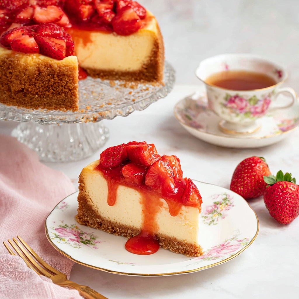 Strawberry Cheesecake Recipe - Recipe Image
