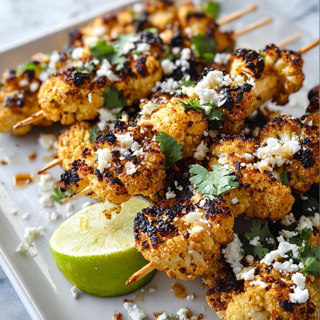 Mexican Street Style Grilled Cauliflower Recipe - Recipe Image