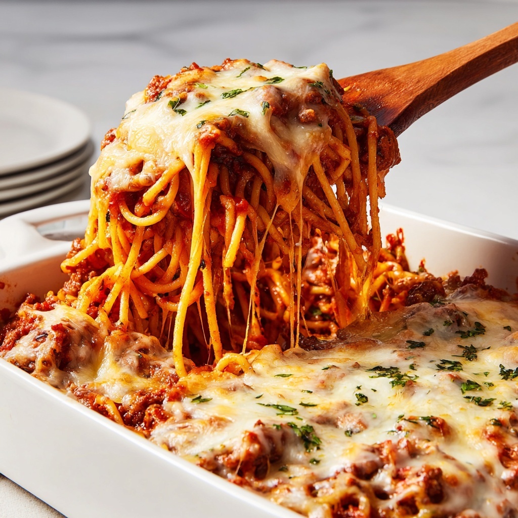 Baked Spaghetti Recipe - Recipe Image